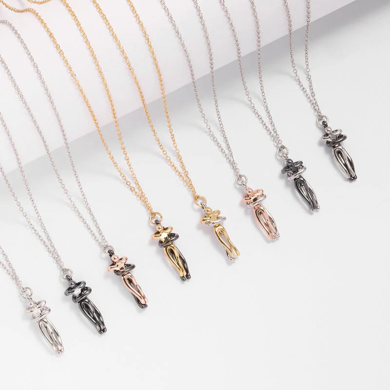 Infinity Hugging Necklace - Image 11